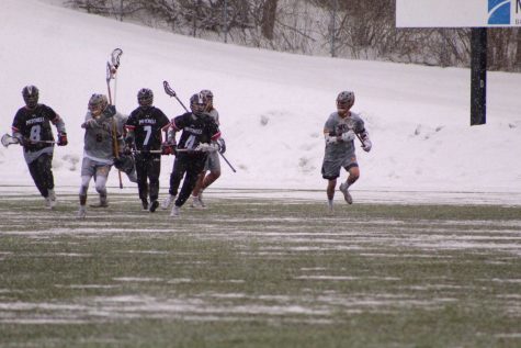 Men’s Lacrosse Plays Record-Setting Game, Secures Opening Day Win