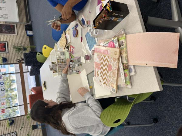 Crafting Love: MCLA Students Unleash Creativity at Valentines Day Card-Making Event