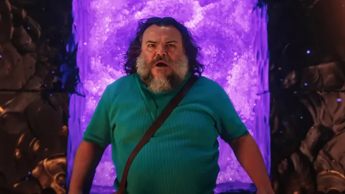 Jack Black stars in "A Minecraft Movie".