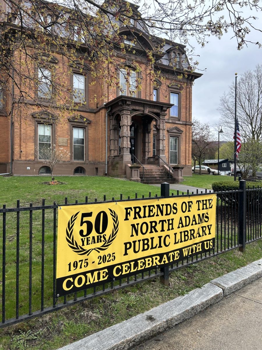 The North Adams Public Library, located in the heart of the city on Church and Main Street. 